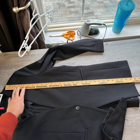 Spanx Perfect Collarless Blazer Black Small Business - Picture 11 of 11